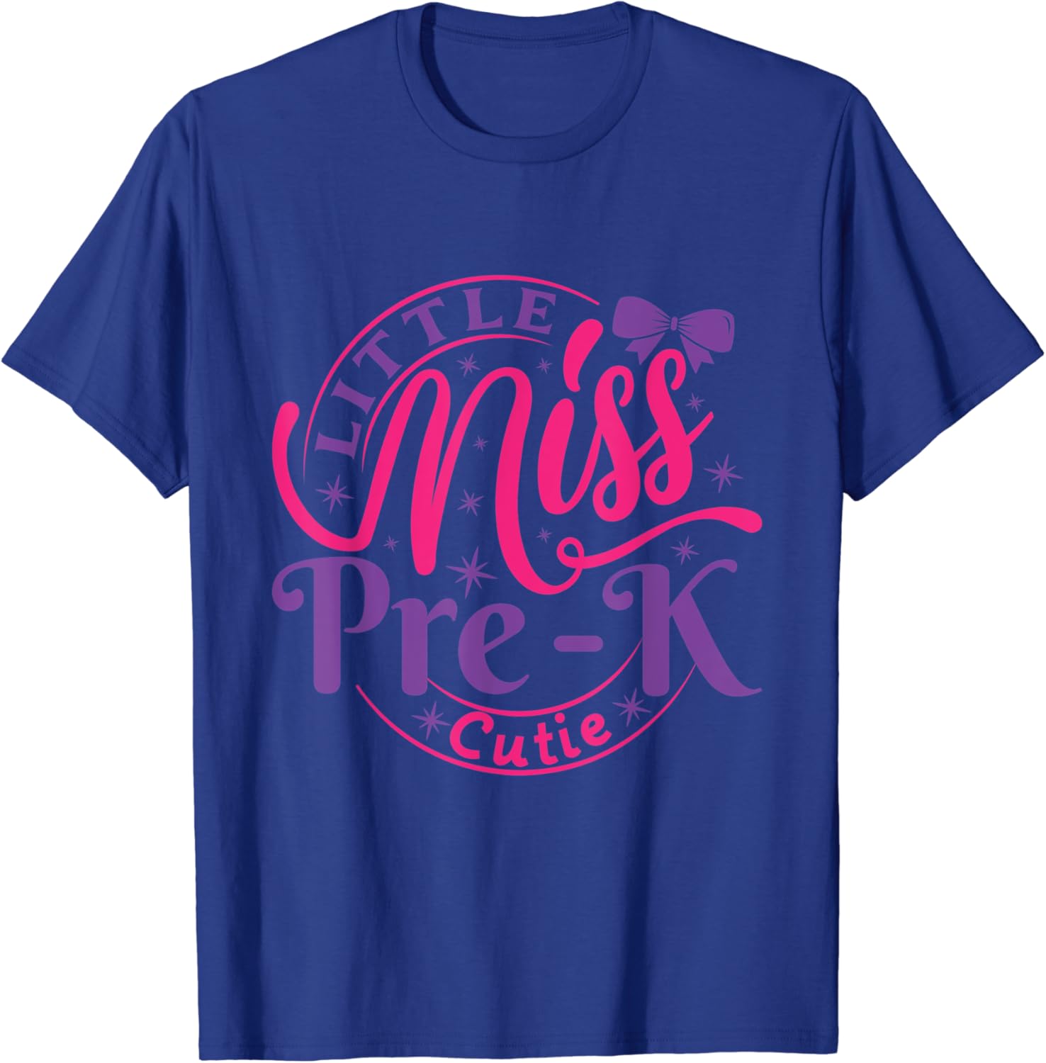 Kids Little Miss PreK Shirt Back to School Pre Kindergarten TShirt